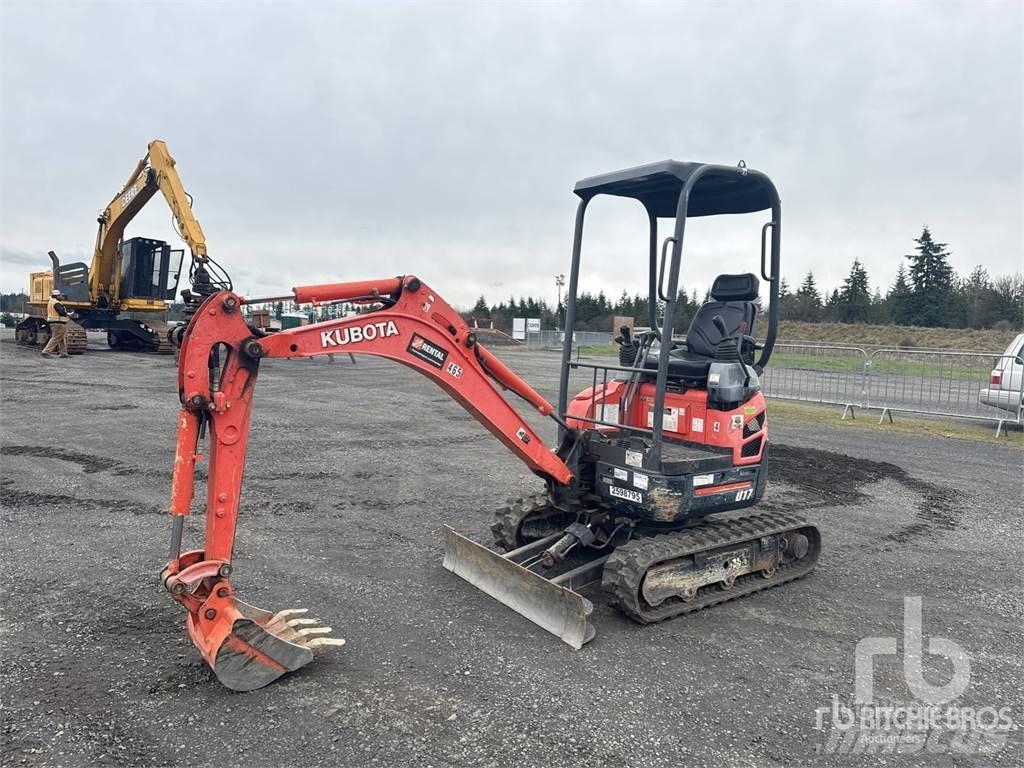 Kubota U17VR1 Mini rýpadlá < 7t