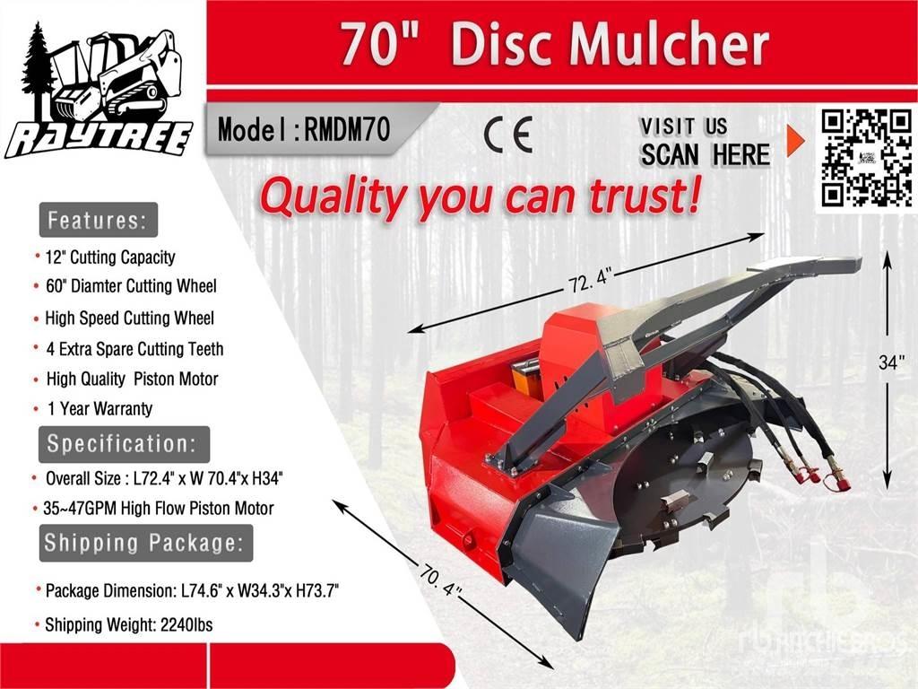  RAYTREE RMDM70 Lesné mulčovače