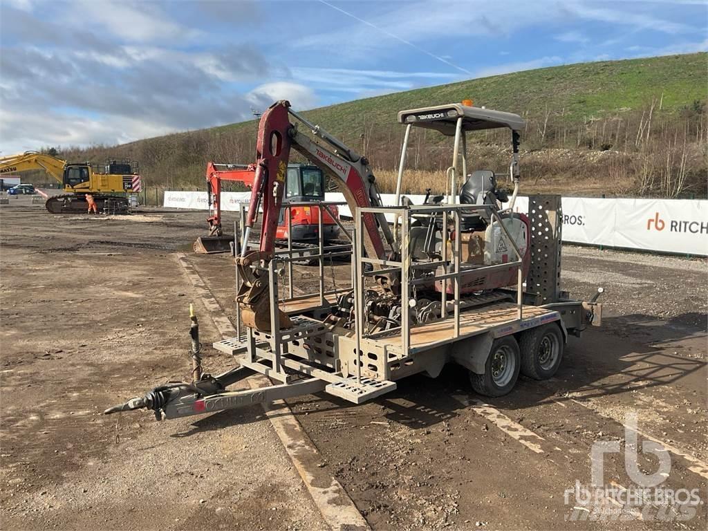 Takeuchi TB216 Mini rýpadlá < 7t