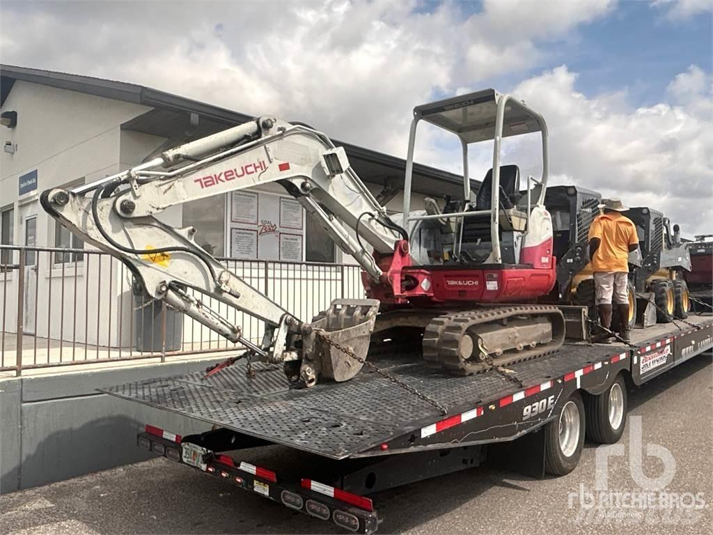 Takeuchi TB240R Mini rýpadlá < 7t