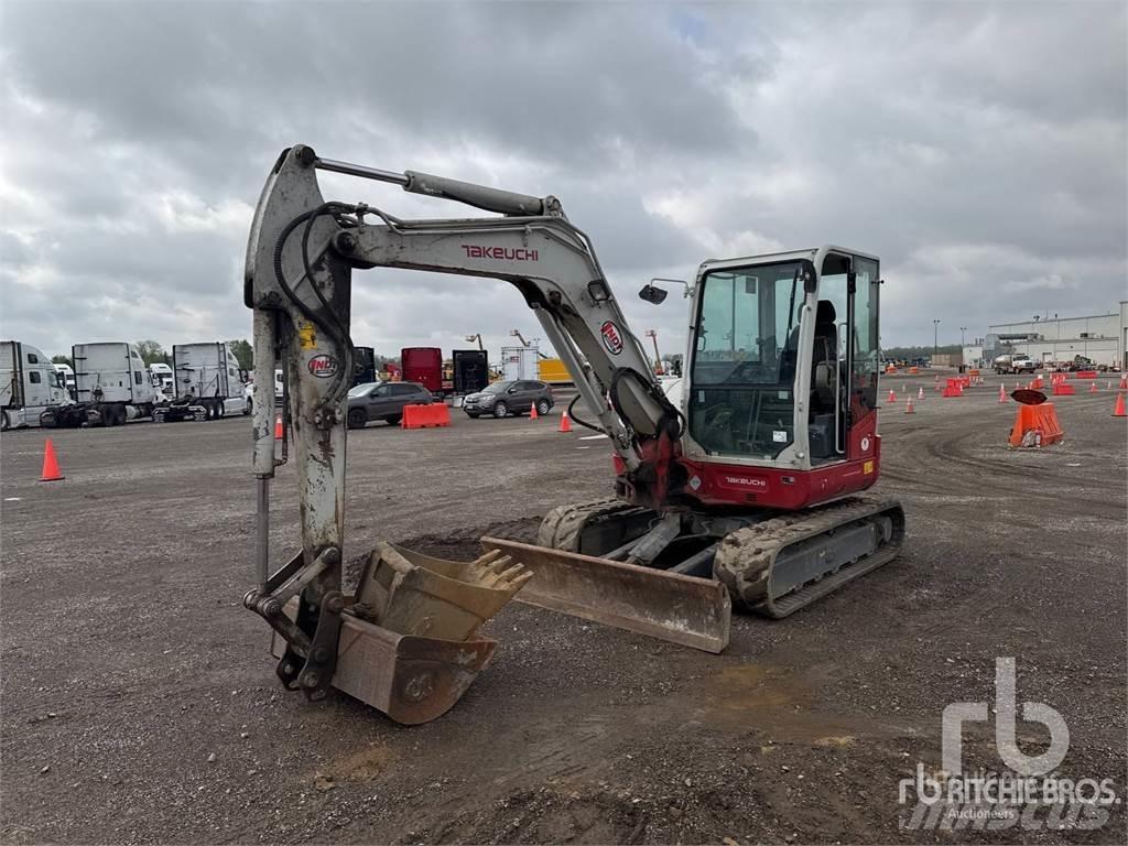 Takeuchi TB260 Mini rýpadlá < 7t