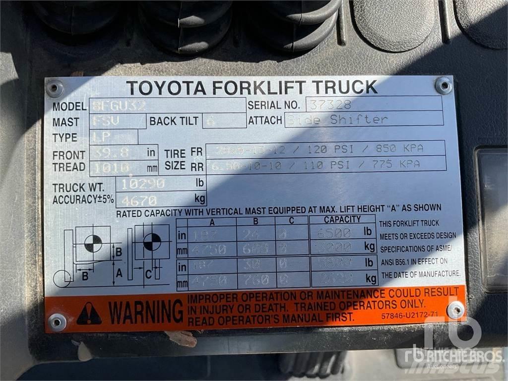 Toyota 8FGU32 Dieselové vozíky