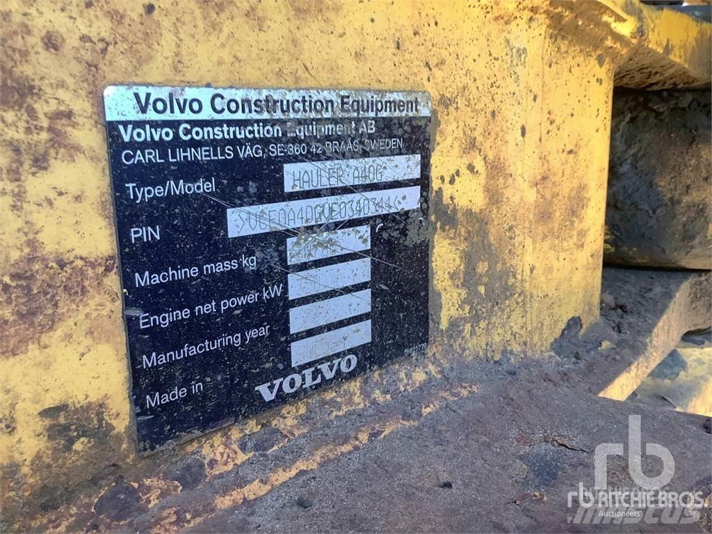 Volvo A40G Kĺbové nákladné autá
