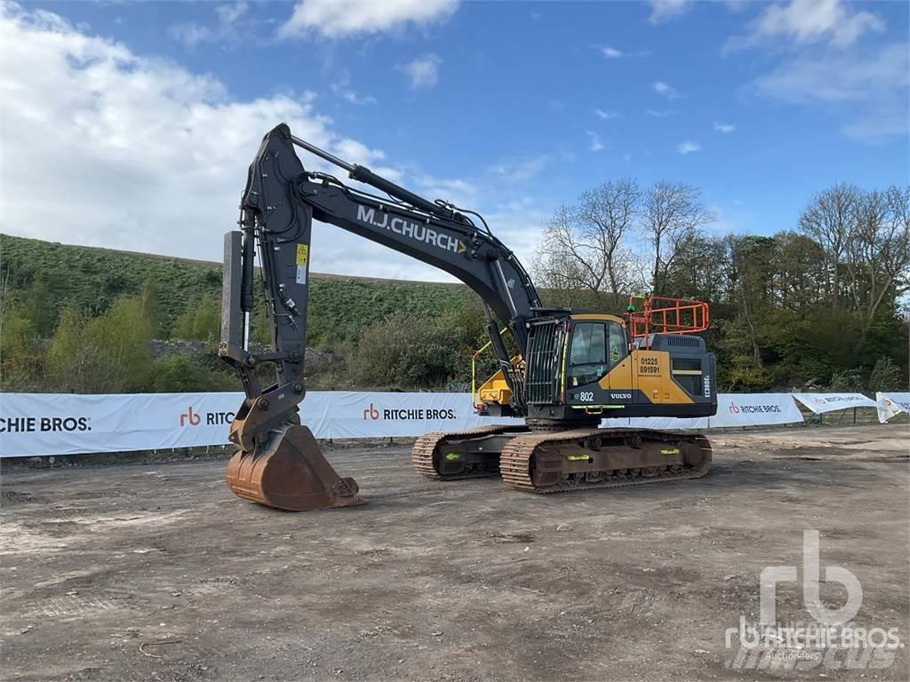 Volvo EC380EL Pásové rýpadlá