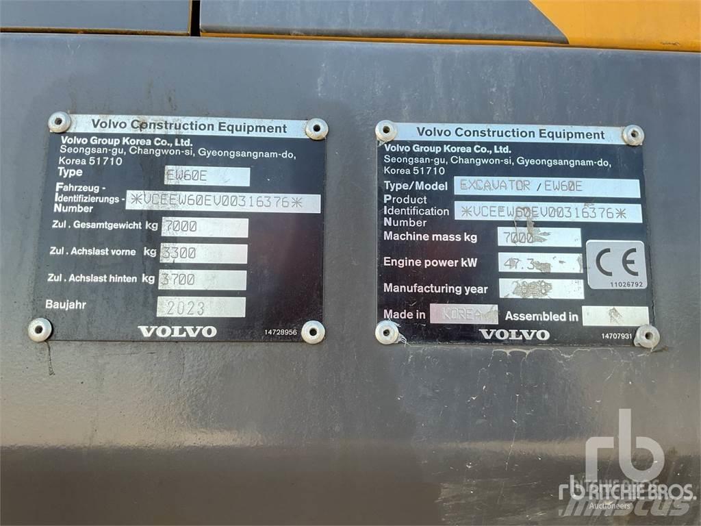 Volvo EW60E Kolesové rýpadlá