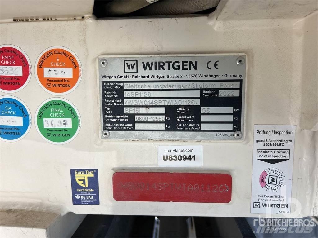 Wirtgen SP15I Stroje na betónové dlaždice