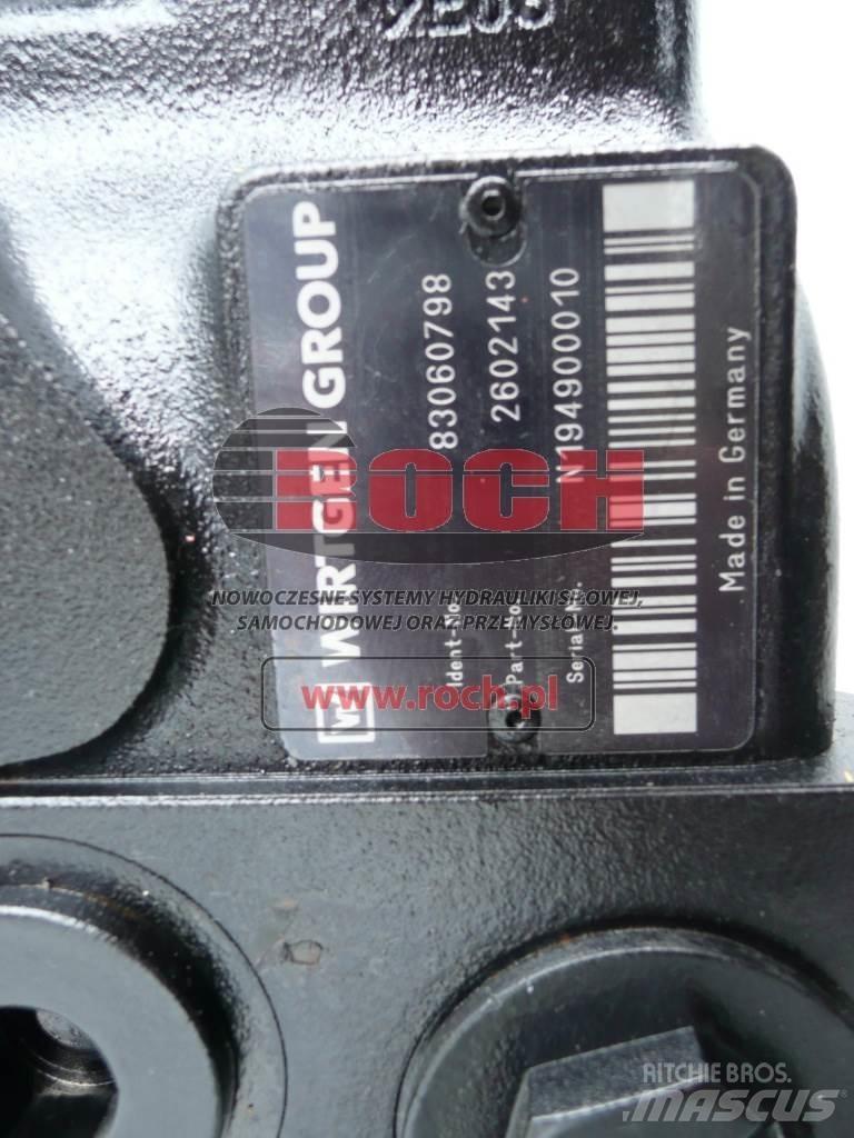 Wirtgen 2602143 83060798 Hydraulika