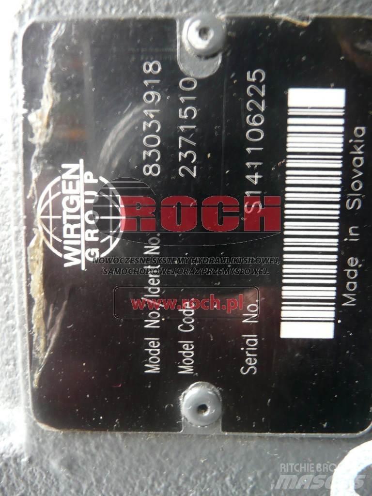 Wirtgen 83031918 2371510 Hydraulika