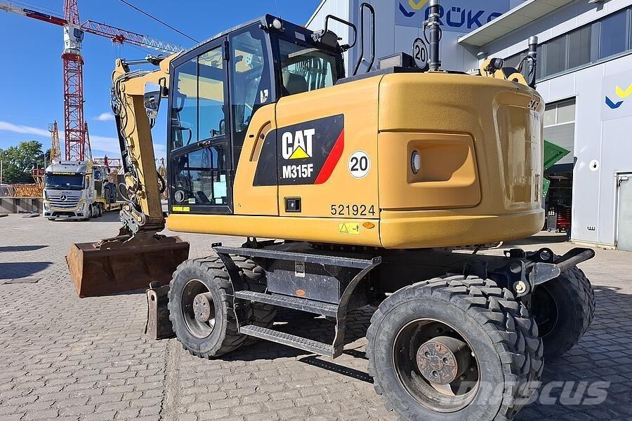 CAT M 315 F Kolesové rýpadlá
