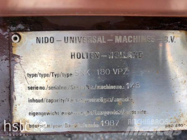 Schmidt Nido SNK 180 Snežné pluhy, predné snežné radlice