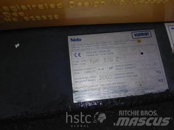 Schmidt NIDO SNK 180 EPZ Snežné pluhy, predné snežné radlice
