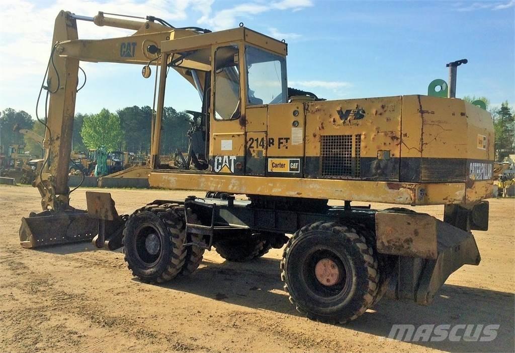 CAT 214B FT Kolesové rýpadlá