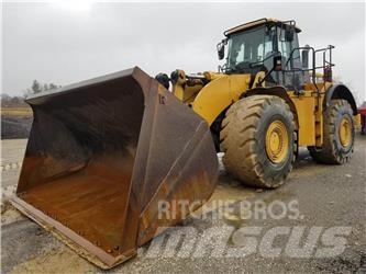 CAT 980H Kolesové nakladače