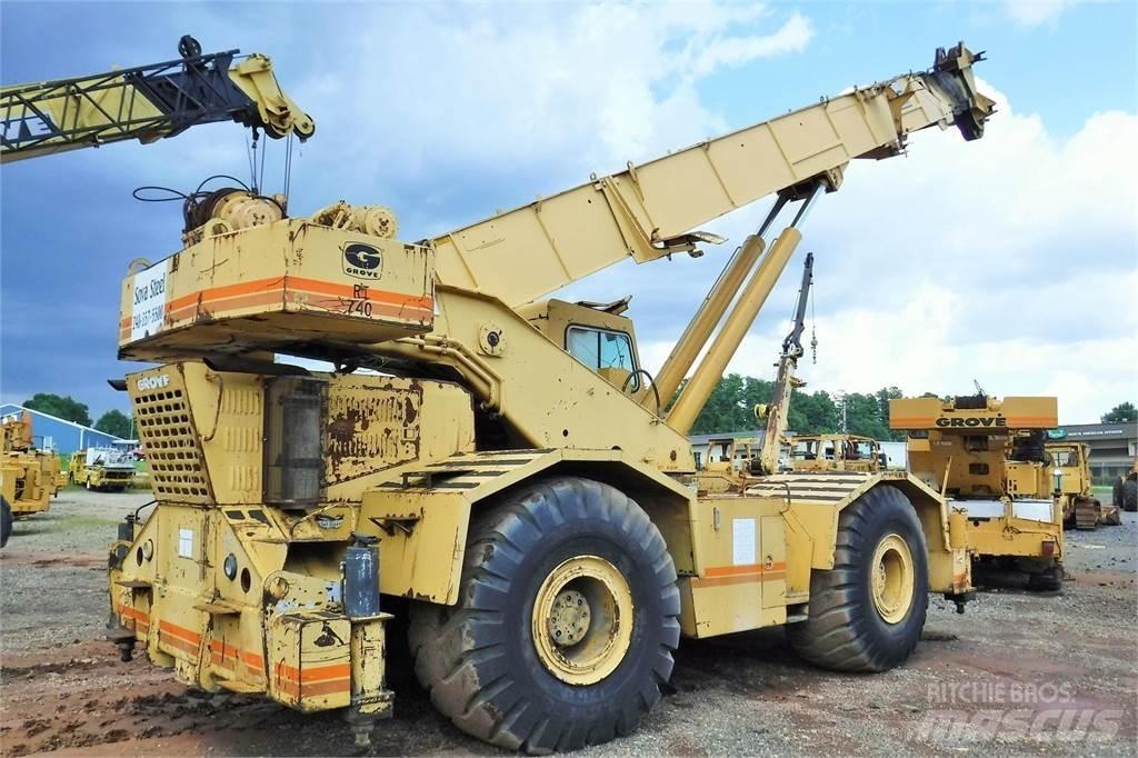 Grove RT740 Žeriavy pre ťažký terén