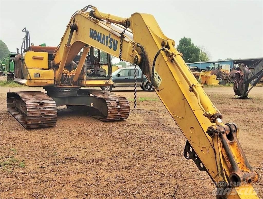 Komatsu PC210 Pásové rýpadlá