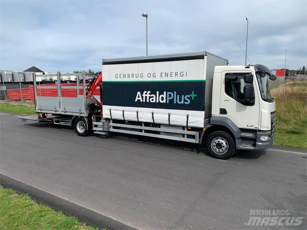 DAF LF210 4x2 FA Autožeriavy, hydraulické ruky