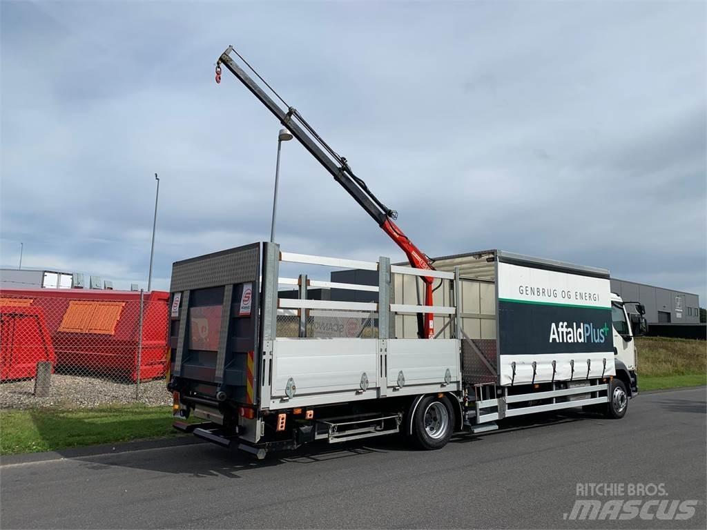 DAF LF210 4x2 FA Autožeriavy, hydraulické ruky