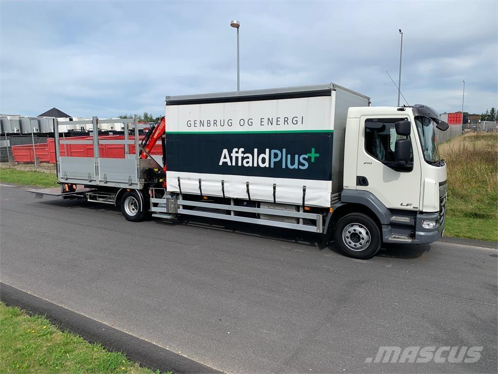 DAF LF210 4x2 FA Autožeriavy, hydraulické ruky
