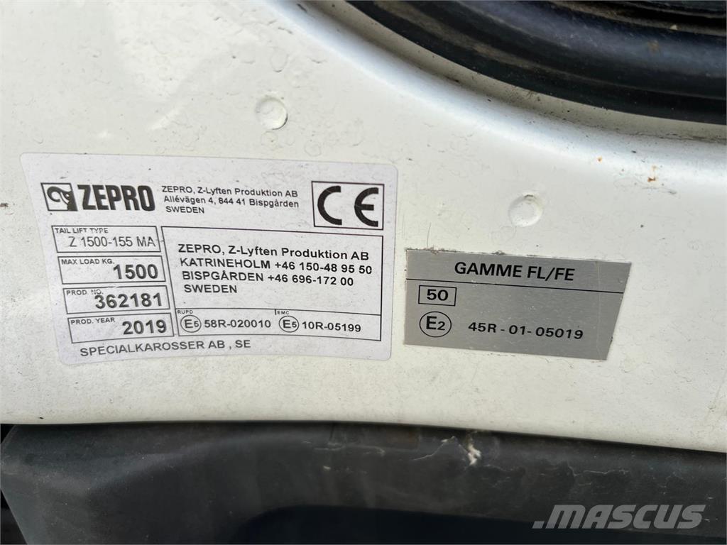 Volvo FL 250 16 ton Skriňová nadstavba