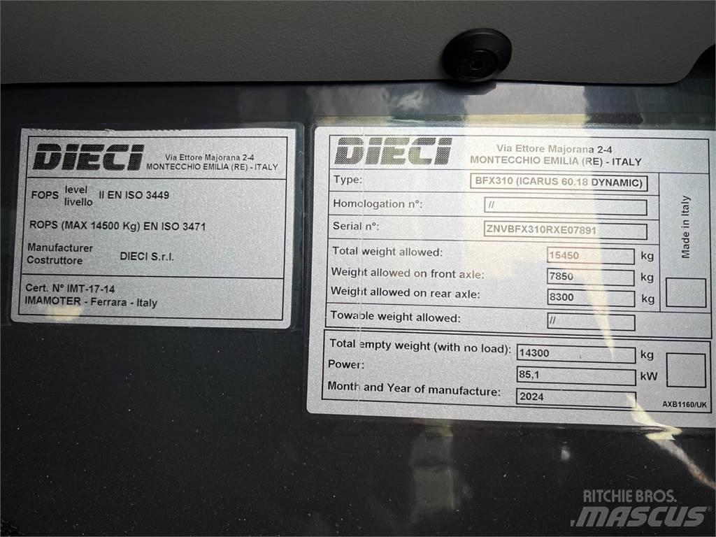 Dieci 60.18 Ostatná zdvíhacia technika