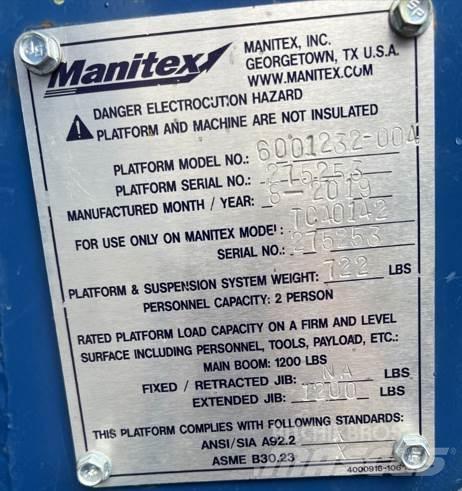 Manitex  Diely a zariadenia žeriavov
