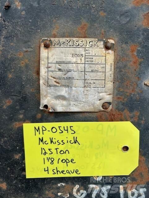  McKissick Diely a zariadenia žeriavov