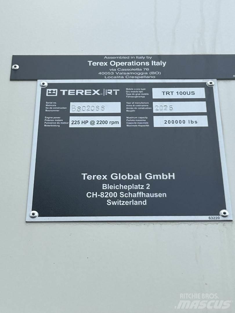 Terex  Žeriavy pre ťažký terén