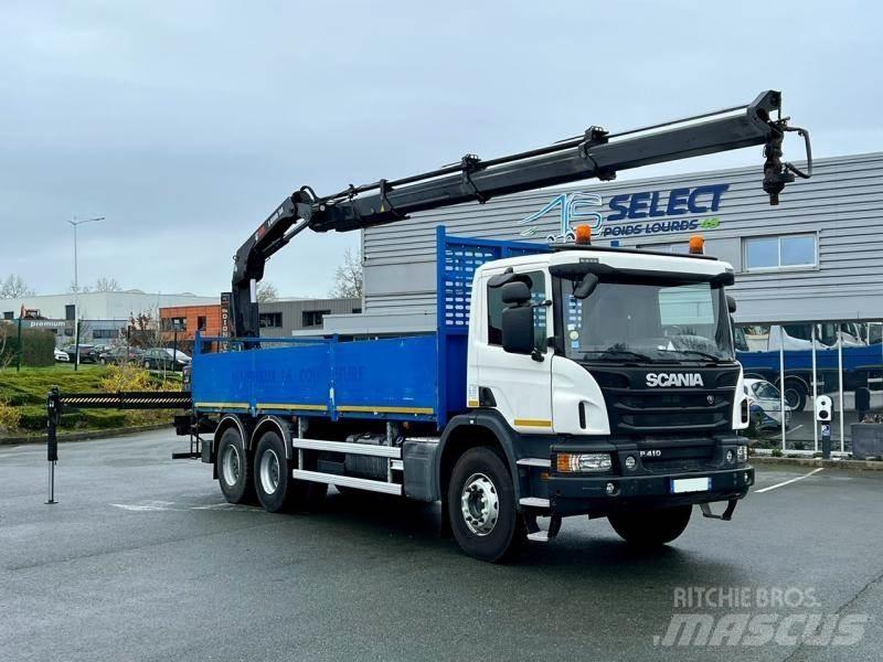 Scania P 410 Autožeriavy, hydraulické ruky