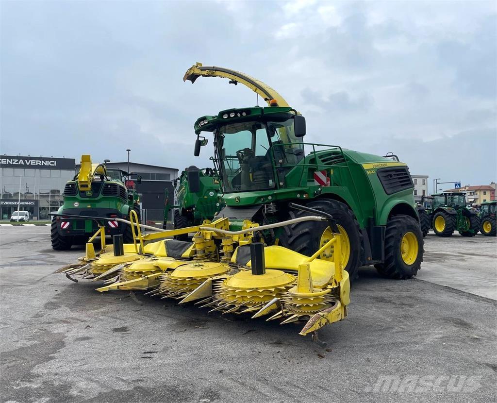 John Deere 9600i Žacie rezačky
