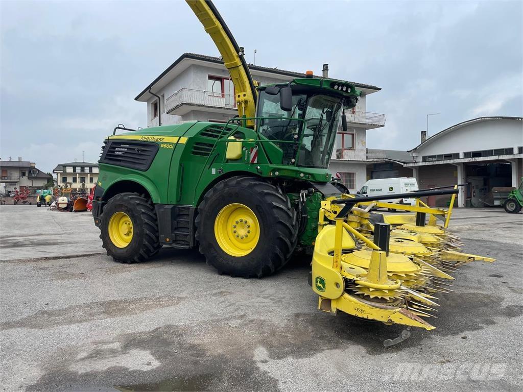 John Deere 9600i Žacie rezačky