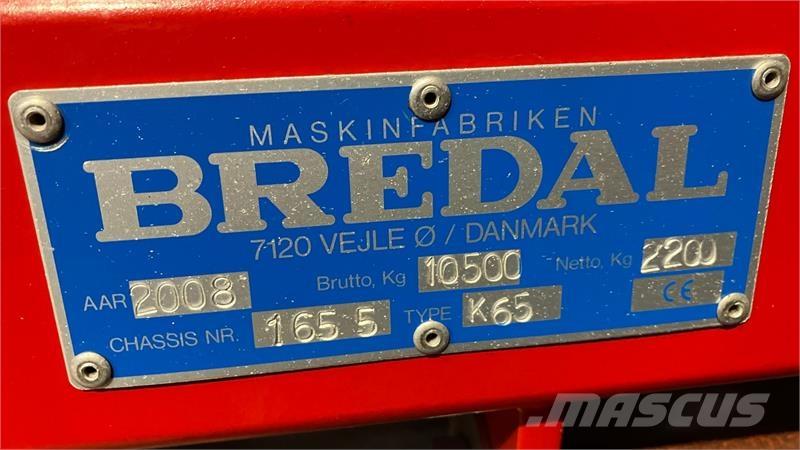 Bredal K65 Rozmetadlá priemyselných hnojív