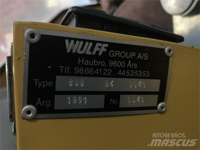 Wulff 800 Nosiče náradia