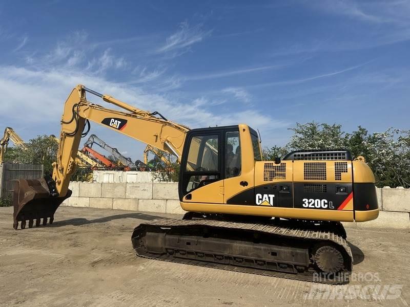 CAT 320 Pásové rýpadlá