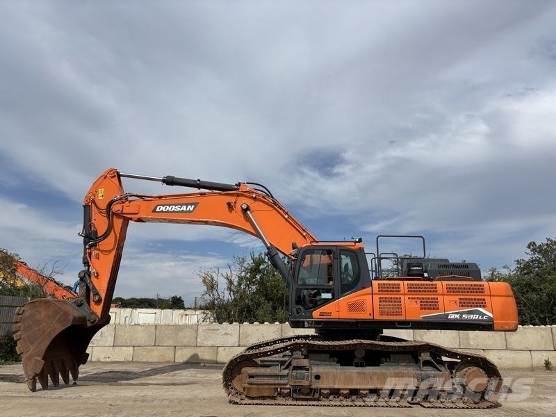 Doosan DX530LC-7 Pásové rýpadlá
