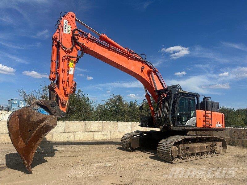 Hitachi ZX490 Pásové rýpadlá