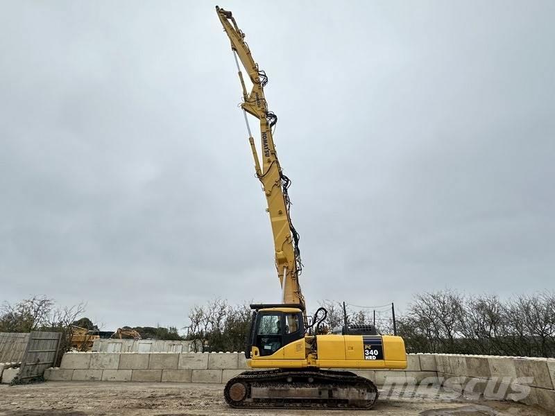 Komatsu PC340 HRD-7 Demolačné rýpadlá