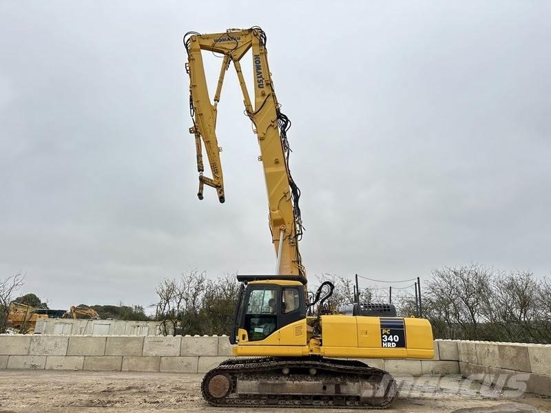 Komatsu PC340 HRD-7 Demolačné rýpadlá