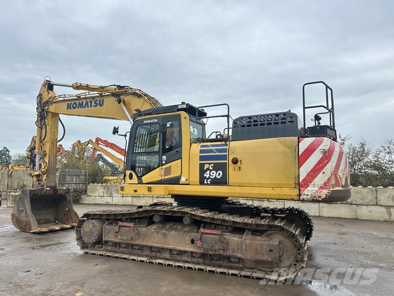 Komatsu PC490 LC-10 Pásové rýpadlá