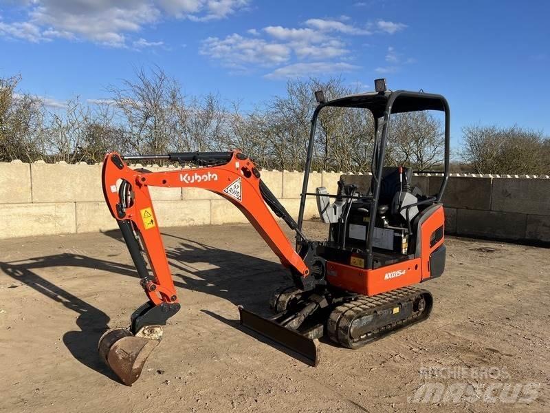 Kubota KX015-4 Mini rýpadlá < 7t