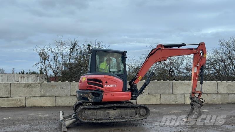 Kubota KX057-4 Midi rýpadlá 7 t - 12 t