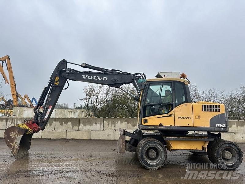 Volvo EW140 Kolesové rýpadlá