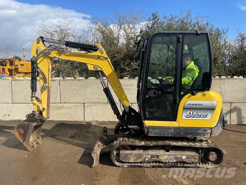 Yanmar sv26 Mini rýpadlá < 7t