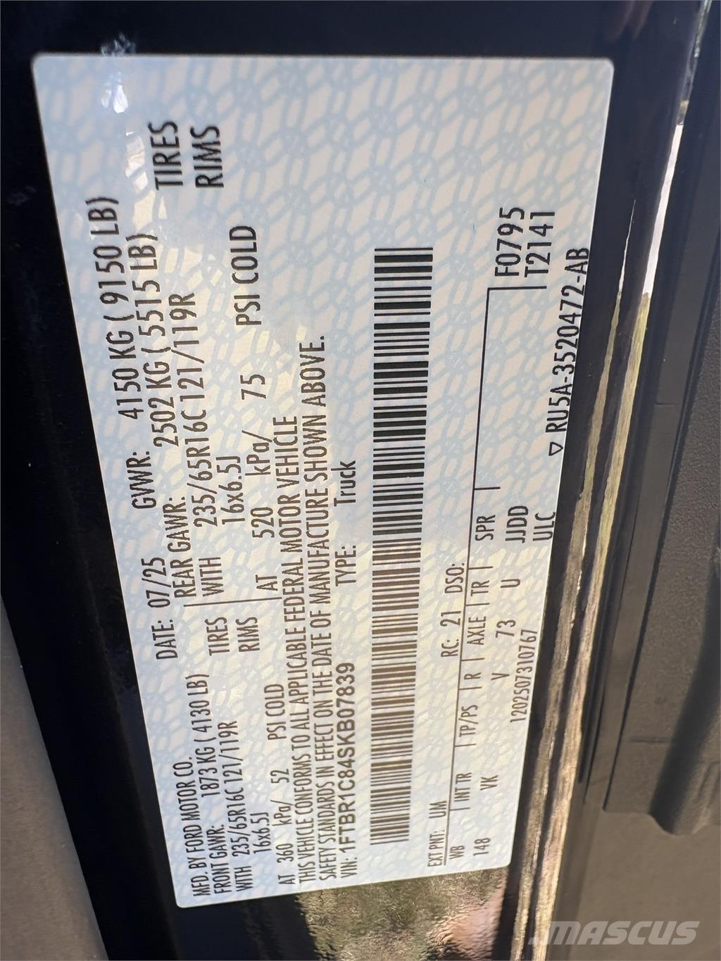 FRD 250 TRANS Skriňová nadstavba