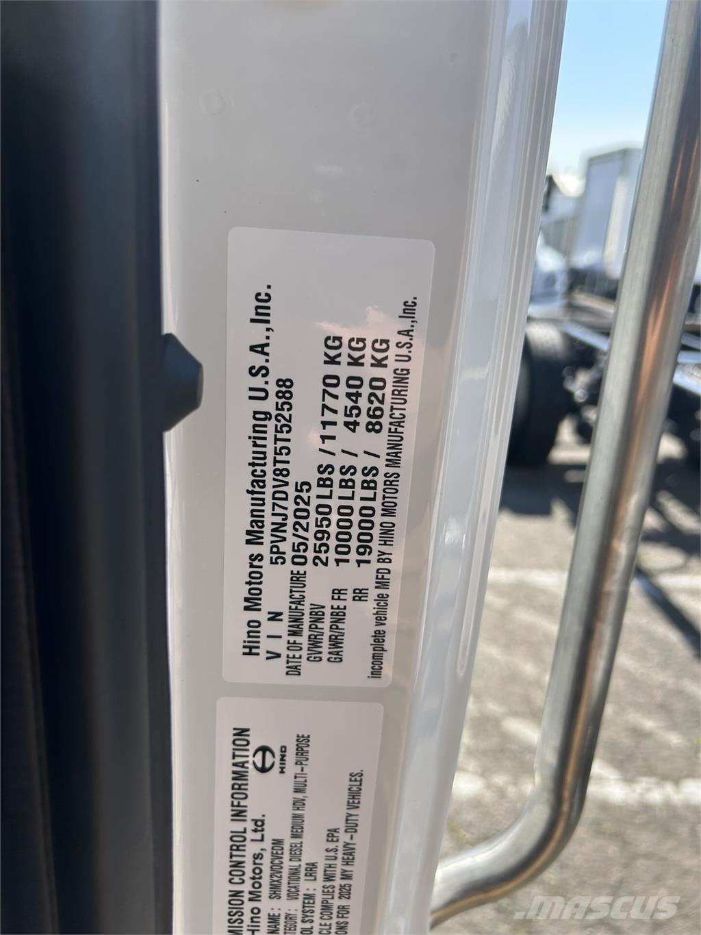 Hino L6 Skriňová nadstavba