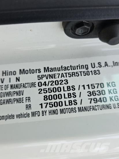 Hino L6 Skriňová nadstavba