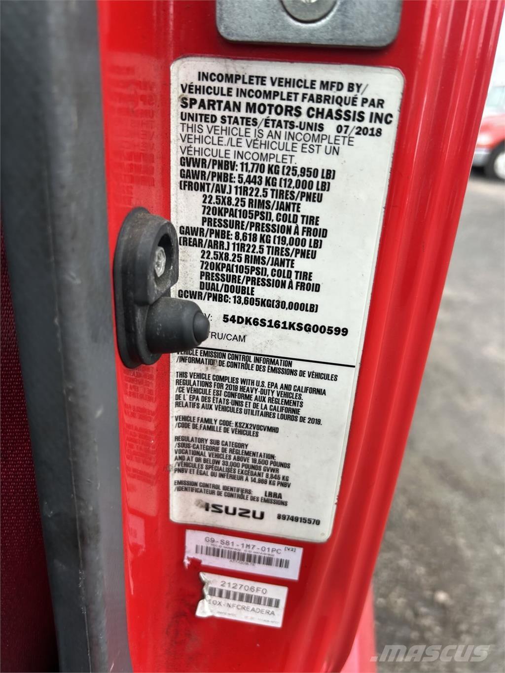 Isuzu FTR Ďalšie nákladné vozidlá