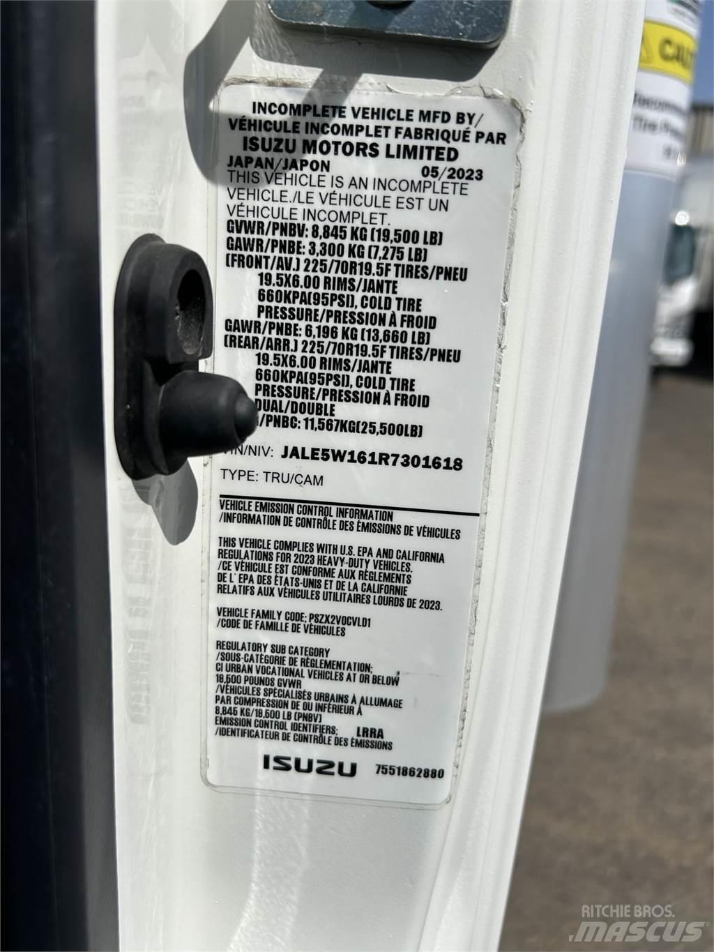 Isuzu NRR Skriňová nadstavba
