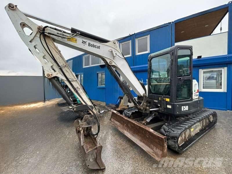 Bobcat E50 Mini rýpadlá < 7t