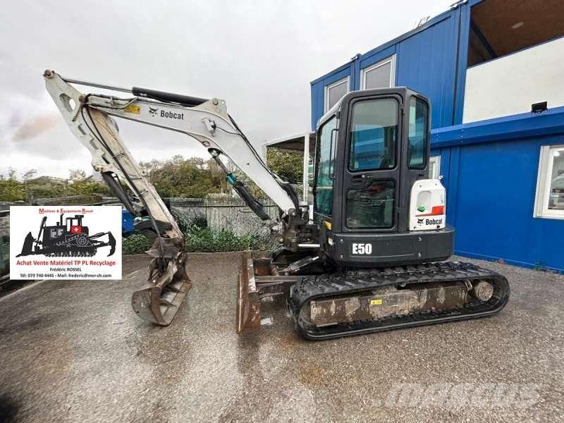 Bobcat E50 Mini rýpadlá < 7t