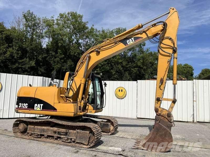 CAT 312C Pásové rýpadlá
